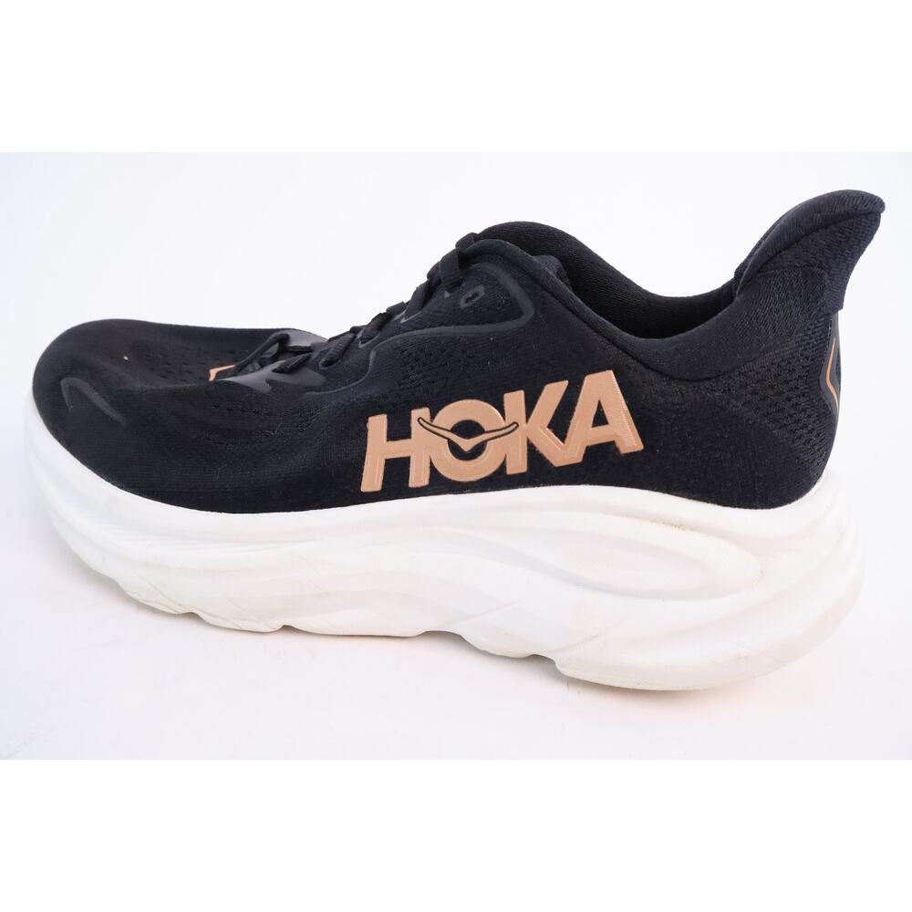 Hoka One One Clifton 10 Shoes Womens Size 8.5B Black Running Sneakers #133 - Picture 12 of 13